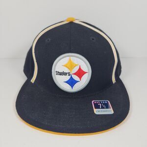 Pittsburgh Steelers NFL Reebok Gridiron Classic 7 1/2 Fitted Cap Hat